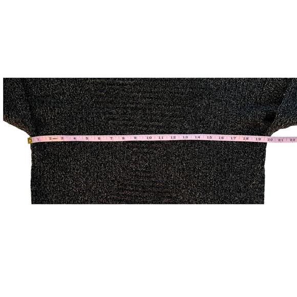 Dana Buchman Black Scoop Neck Sweater Womens Size L - Picture 5 of 7